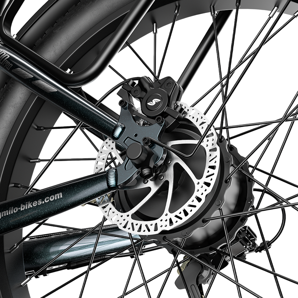 SHENGMILO S700 PRO 26" Step-Thru Fat Tire Elektro-Citybike 1000W*2 Doppelmotor 48V 25Ah Batterie