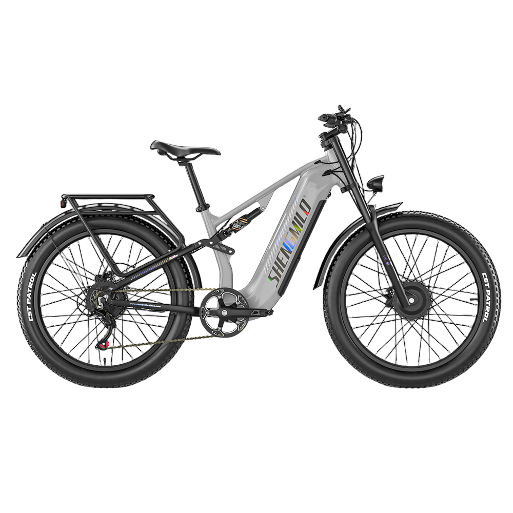SHENGMILO S600 PRO 26" Elektro-Mountainbike 2*1000W Doppelmotor 48V 25Ah Batterie