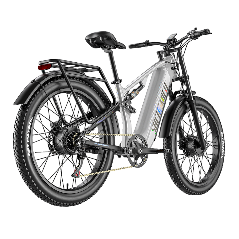 SHENGMILO S600 PRO 26" Elektro-Mountainbike 2*1000W Doppelmotor 48V 25Ah Batterie