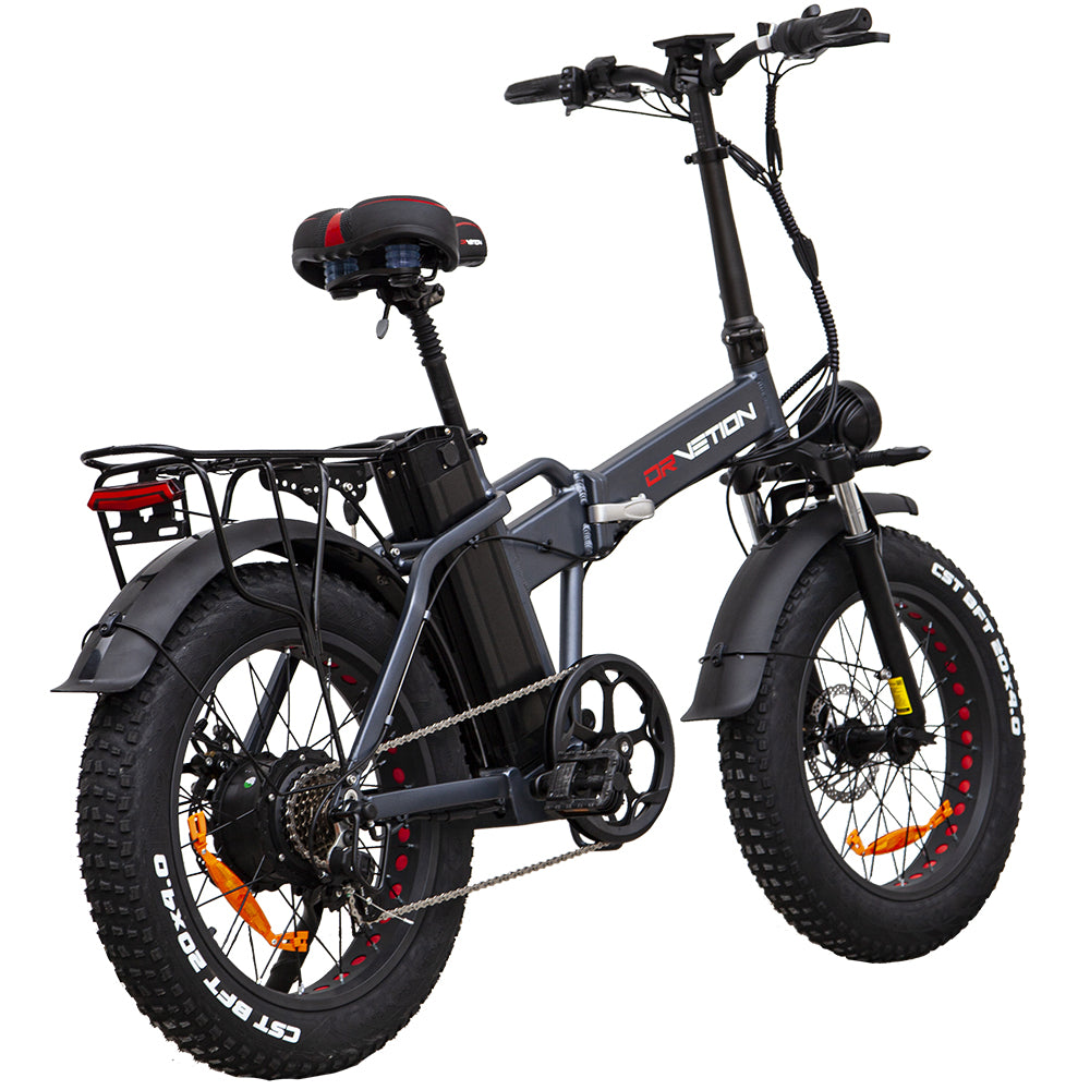 DRVETION AT20 20" Zusammenklappbares Elektrofahrrad 750W Motor 48V 10Ah/15Ah/20Ah Batterie