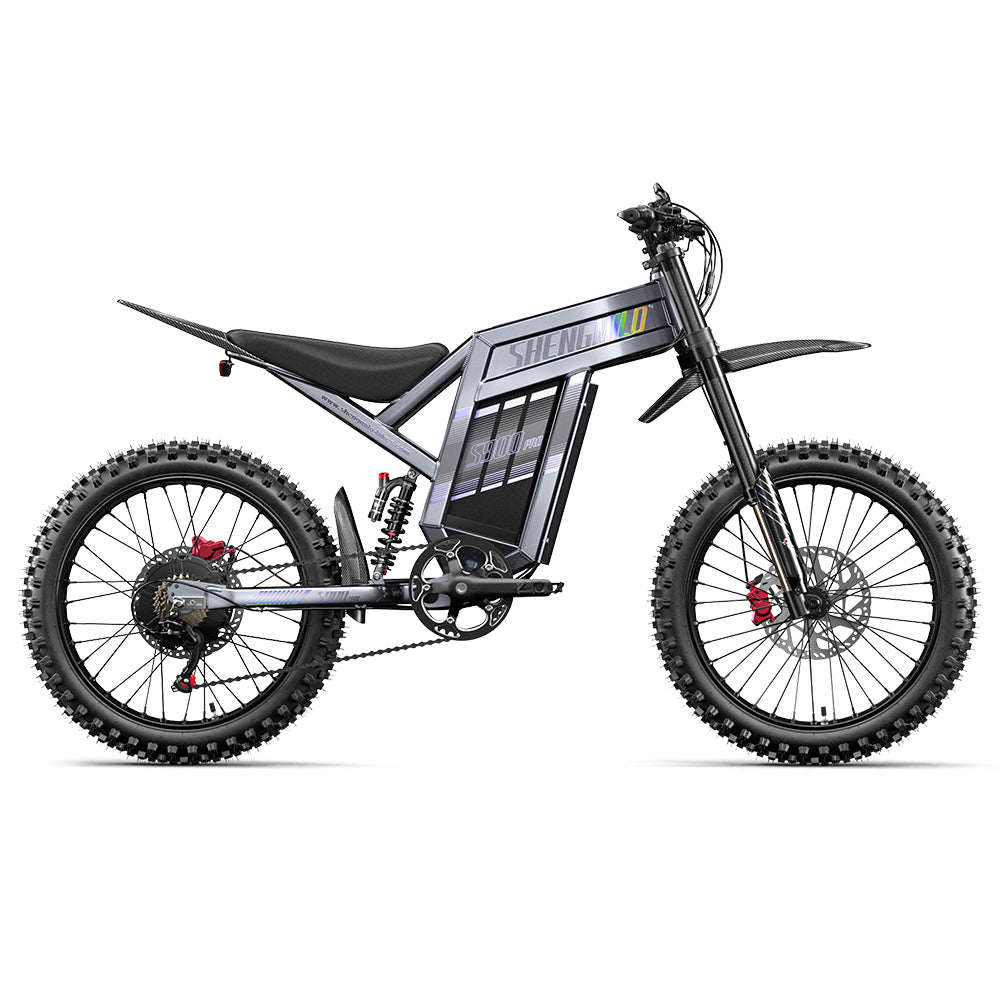 SHENGMILO S900 PRO 20" All-Terrain Elektrofahrrad mit 3000w Motor 60V 35Ah Batterie