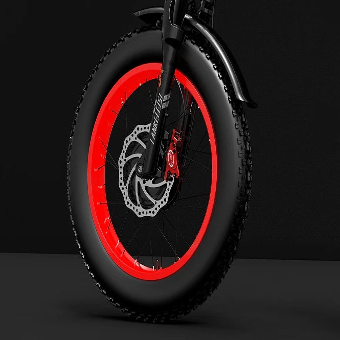 LANKELEISI X2000 MAX 20“ Zusammenklappbares Elektrofahrrad 2000W Doppelmotor 48V 20Ah Batterie