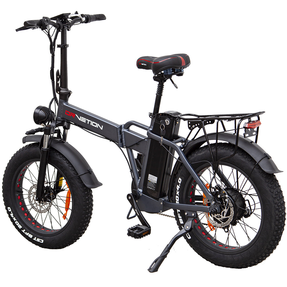 DRVETION AT20 20" Zusammenklappbares Elektrofahrrad 750W Motor 48V 10Ah/15Ah/20Ah Batterie