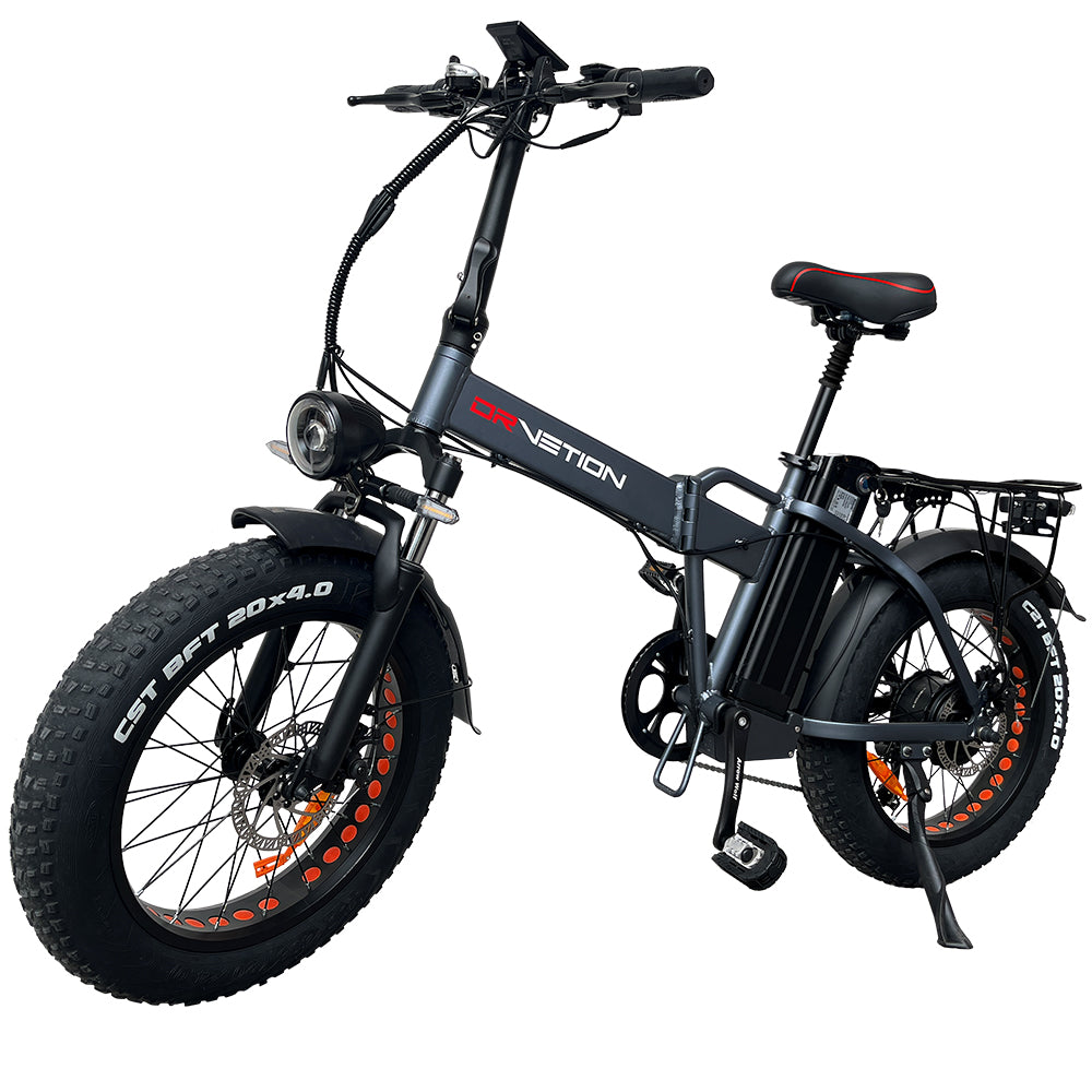 DRVETION AT20 20" Zusammenklappbares Elektrofahrrad 750W Motor 48V 10Ah/15Ah/20Ah Batterie