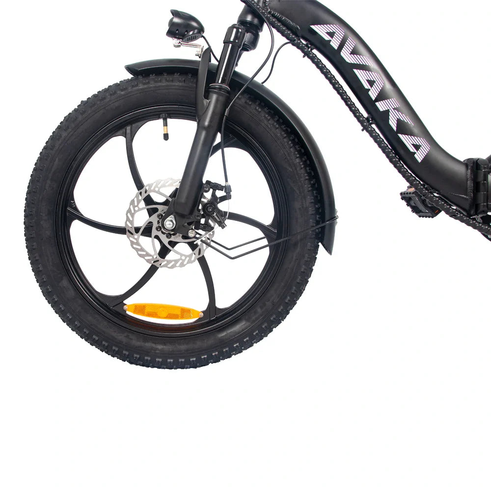 AVAKA BZ20 PLUS 20" Step-Thru Zusammenklappbares elektrisches Citybike 500W Motor 48V 18,2Ah Batterie