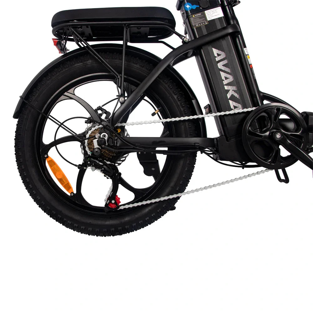 AVAKA BZ20 PLUS 20" Step-Thru Zusammenklappbares elektrisches Citybike 500W Motor 48V 18,2Ah Batterie