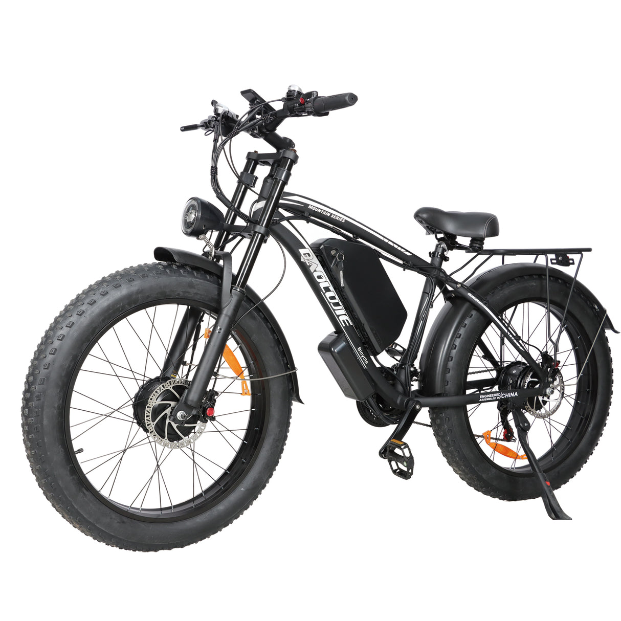 BAOLUJIE DP-2602 26" Fatbike-Elektrofahrrad 2000W Motor 48V 23Ah Batterie