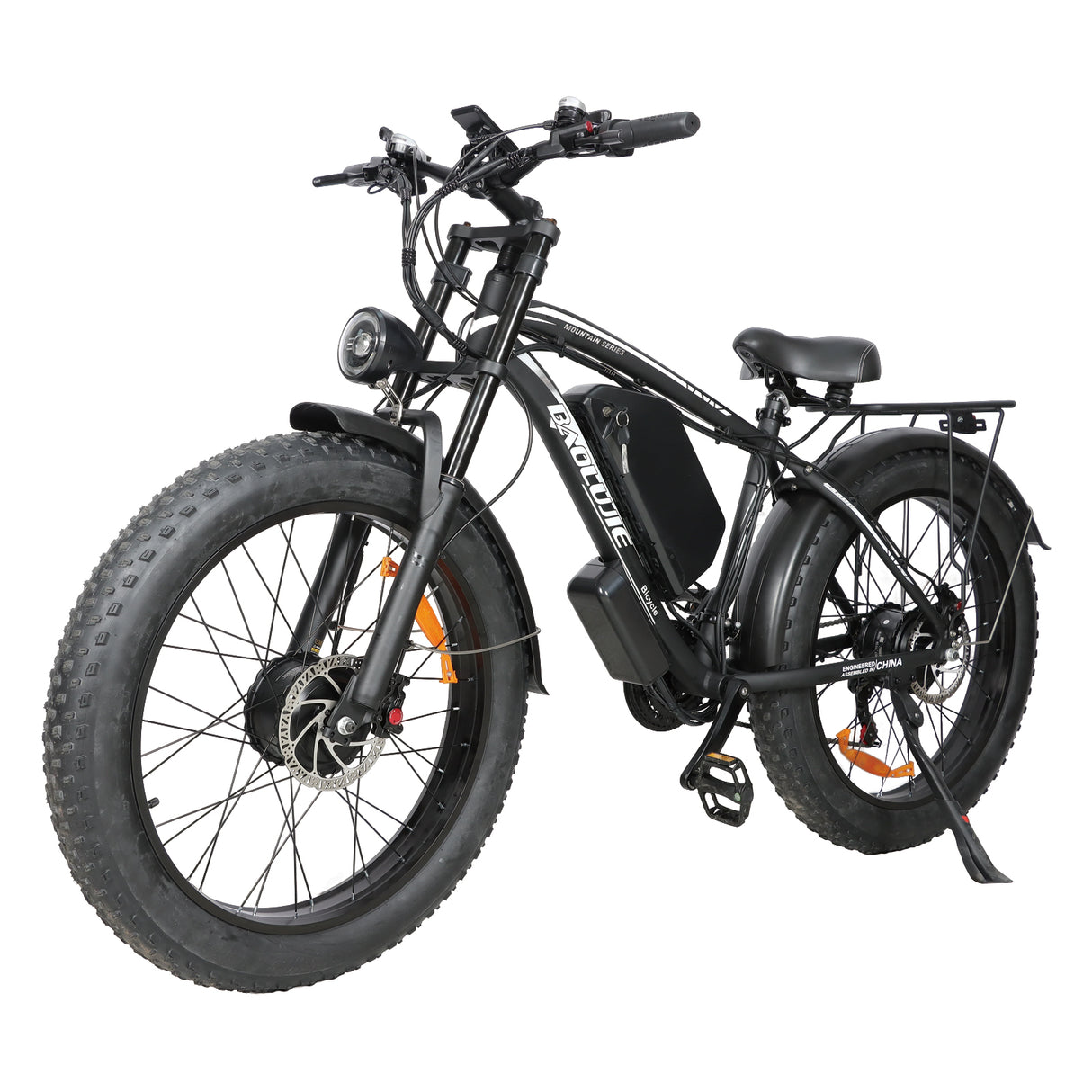 BAOLUJIE DP-2602 26" Fatbike-Elektrofahrrad 2000W Motor 48V 23Ah Batterie