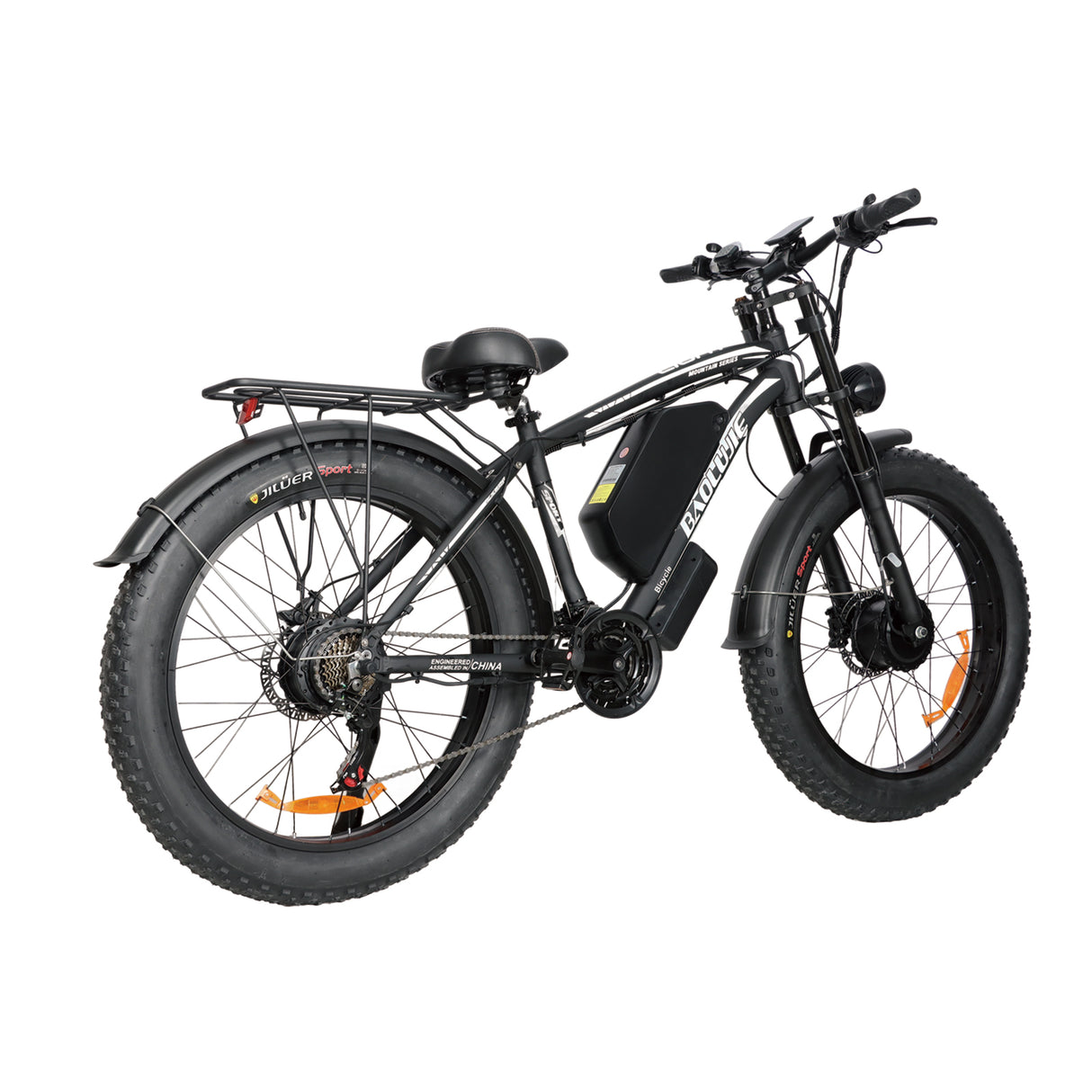 BAOLUJIE DP-2602 26" Fatbike-Elektrofahrrad 2000W Motor 48V 23Ah Batterie