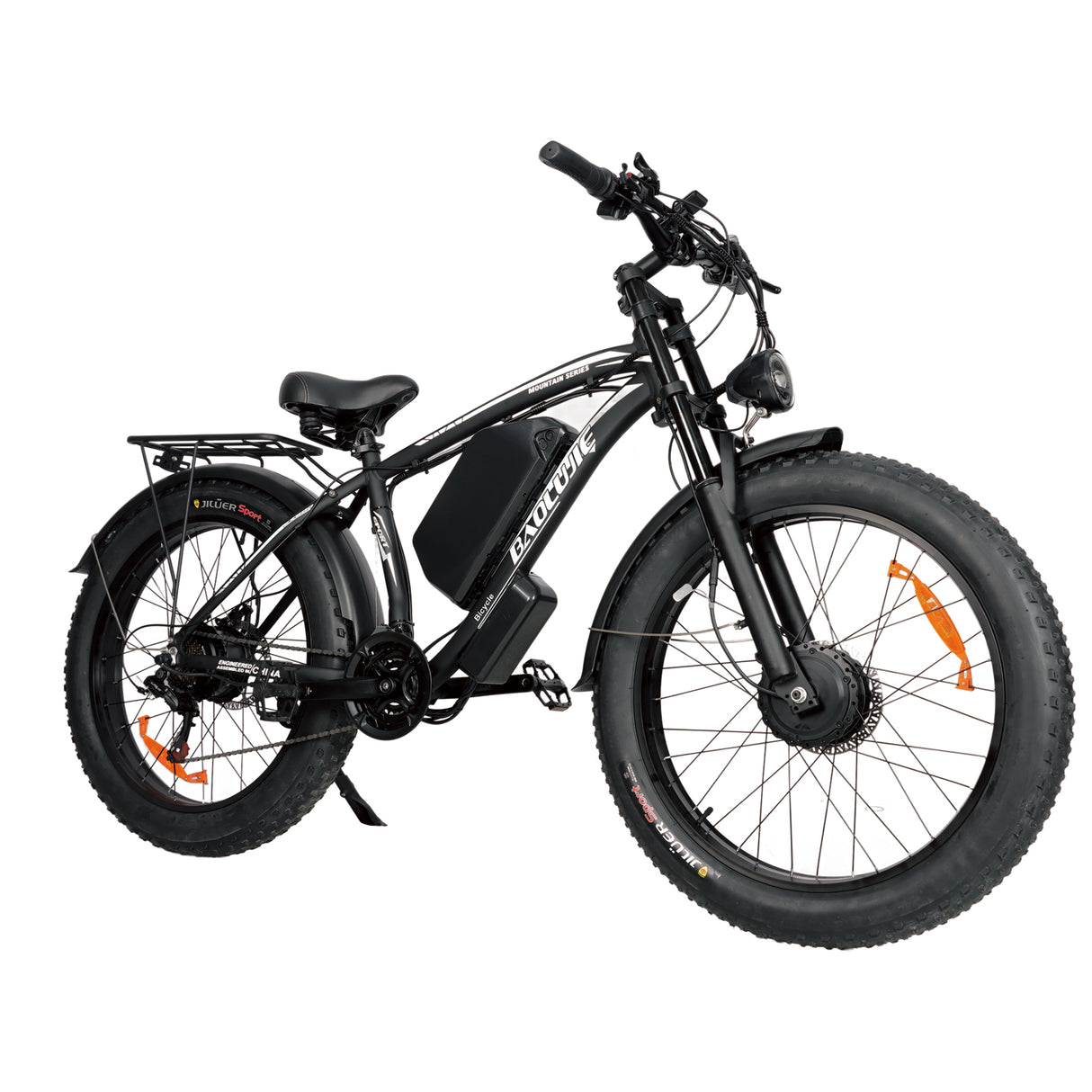 BAOLUJIE DP-2602 26" Fatbike-Elektrofahrrad 2000W Motor 48V 23Ah Batterie