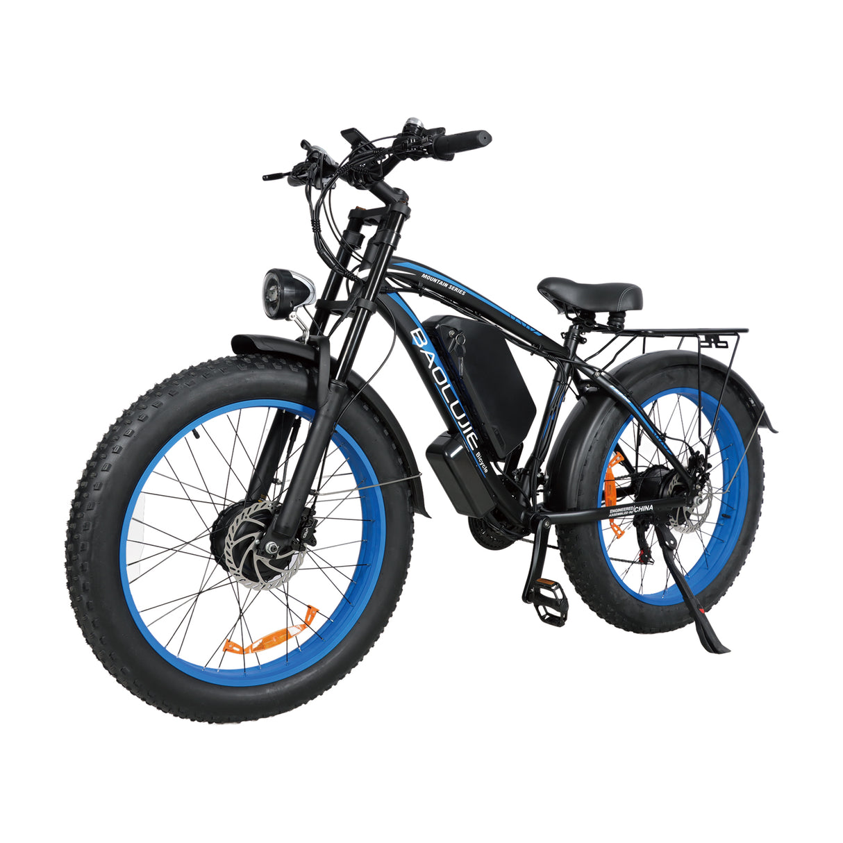 BAOLUJIE DP-2602 26" Fatbike-Elektrofahrrad 2000W Motor 48V 23Ah Batterie
