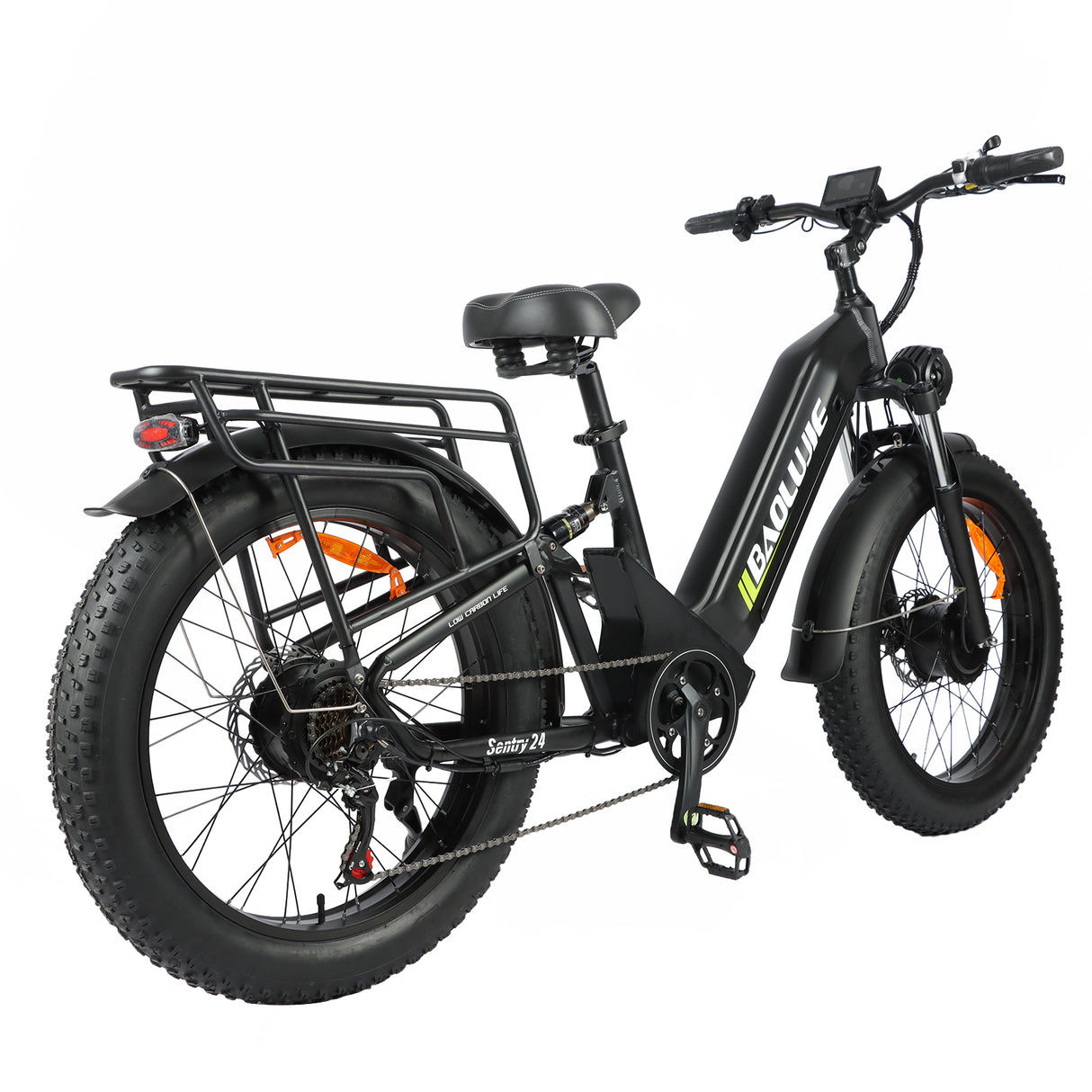 BAOLUJIE P7 2401 24" Tiefeinsteiger-Elektrofahrrad 2000W Motor 48V 20Ah Batterie