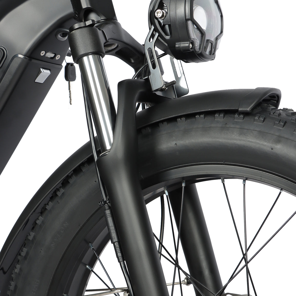 BAOLUJIE P7 2401 24" Tiefeinsteiger-Elektrofahrrad 2000W Motor 48V 20Ah Batterie