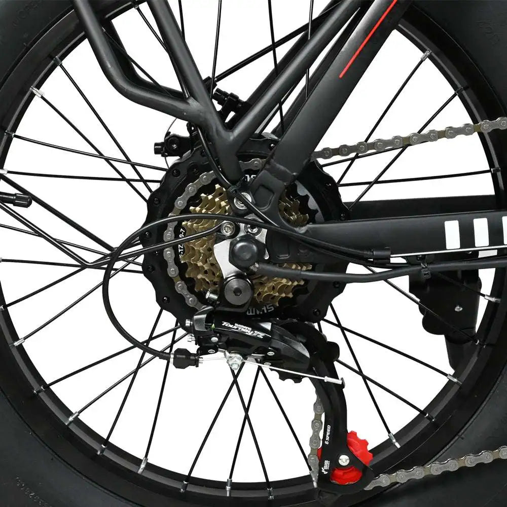 BAOLUJIE DZ2002 20" Zusammenklappbares Stadt Elektrofahrrad 500W Motor 48V 13Ah Batterie