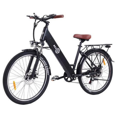 BEZIOR M3 26" Step-Through Elektro-Pendlerfahrrad 500W Motor 48V 10,4Ah Batterie