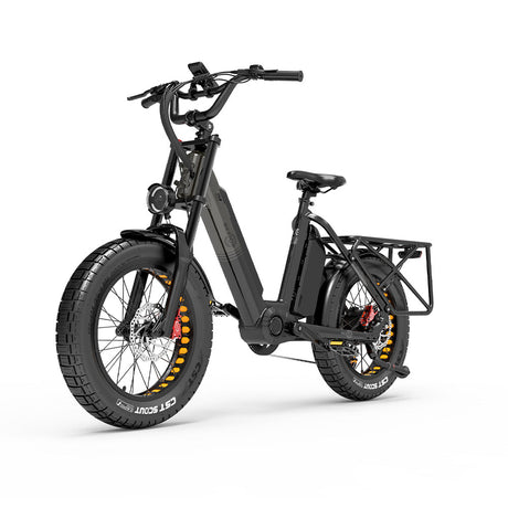 BEZIOR X500MAX 20" Fetter Reifen Elektrisches Mountainbike 750W Motor 48V 37,5Ah Batterie