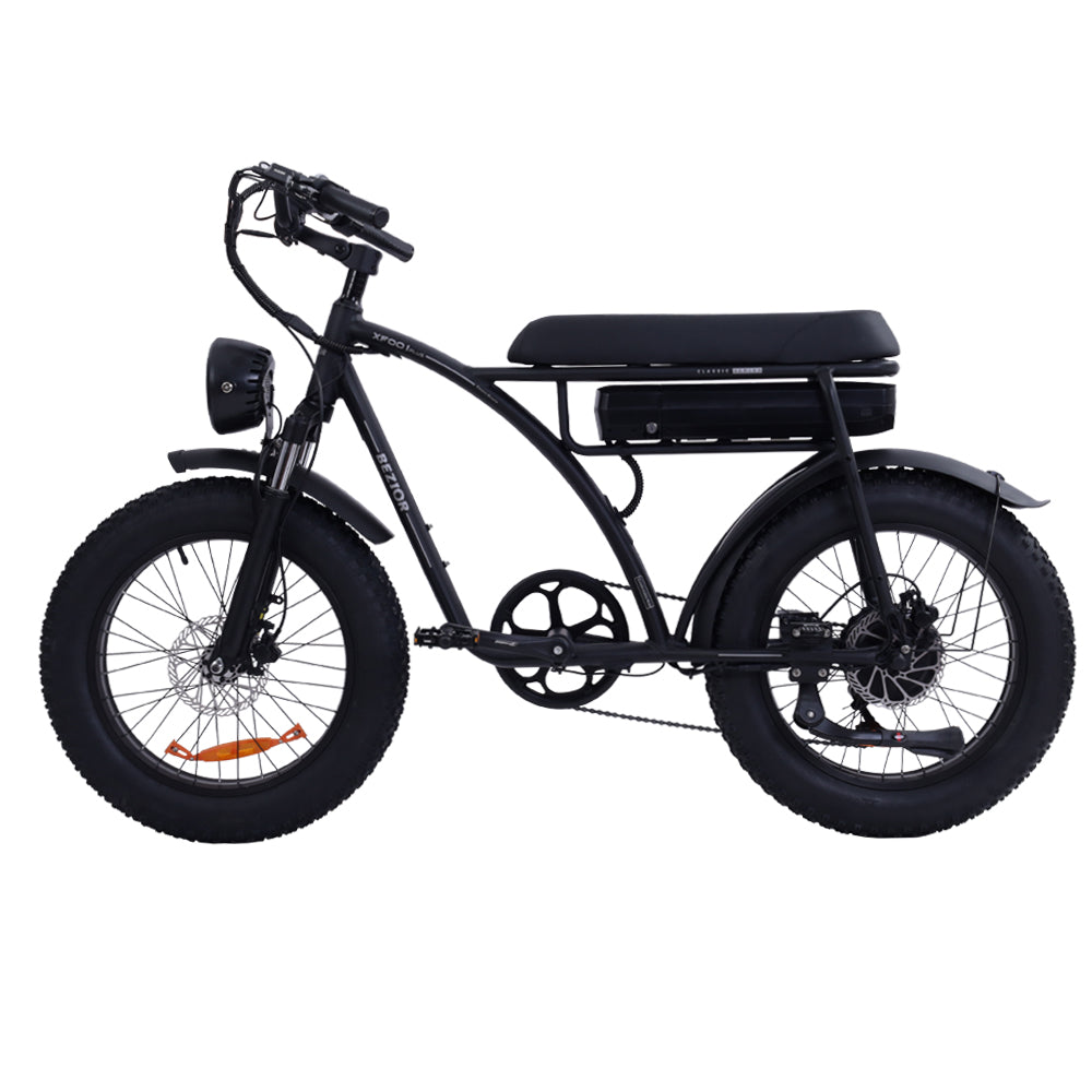 BEZIOR XF001 PLUS 20" Fetter Reifen Retro Elektrofahrrad 1000W Motor 48V 17,5Ah Batterie