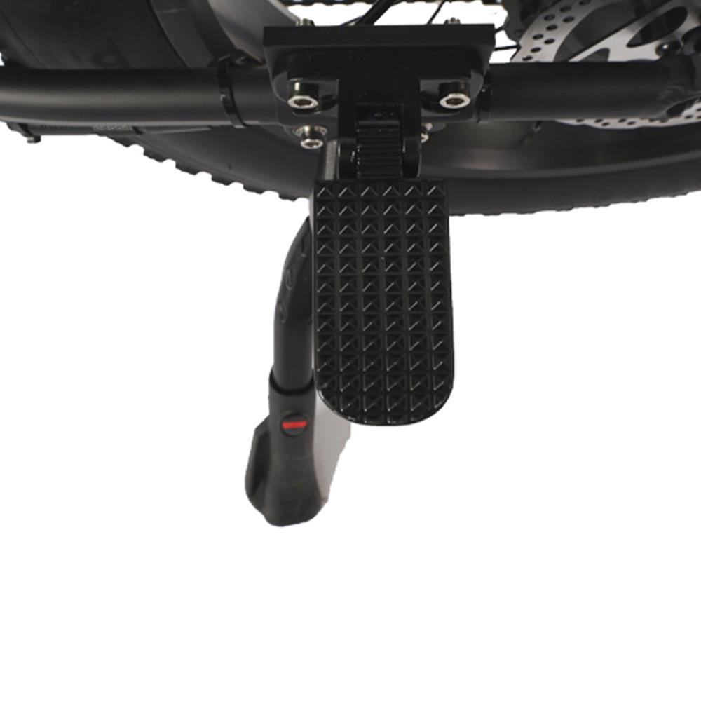 Bicicleta eléctrica todoterreno retro BEZIOR XF001 de 20", ruedas anchas, motor de 1000 W, batería de 48 V y 12,5 Ah
