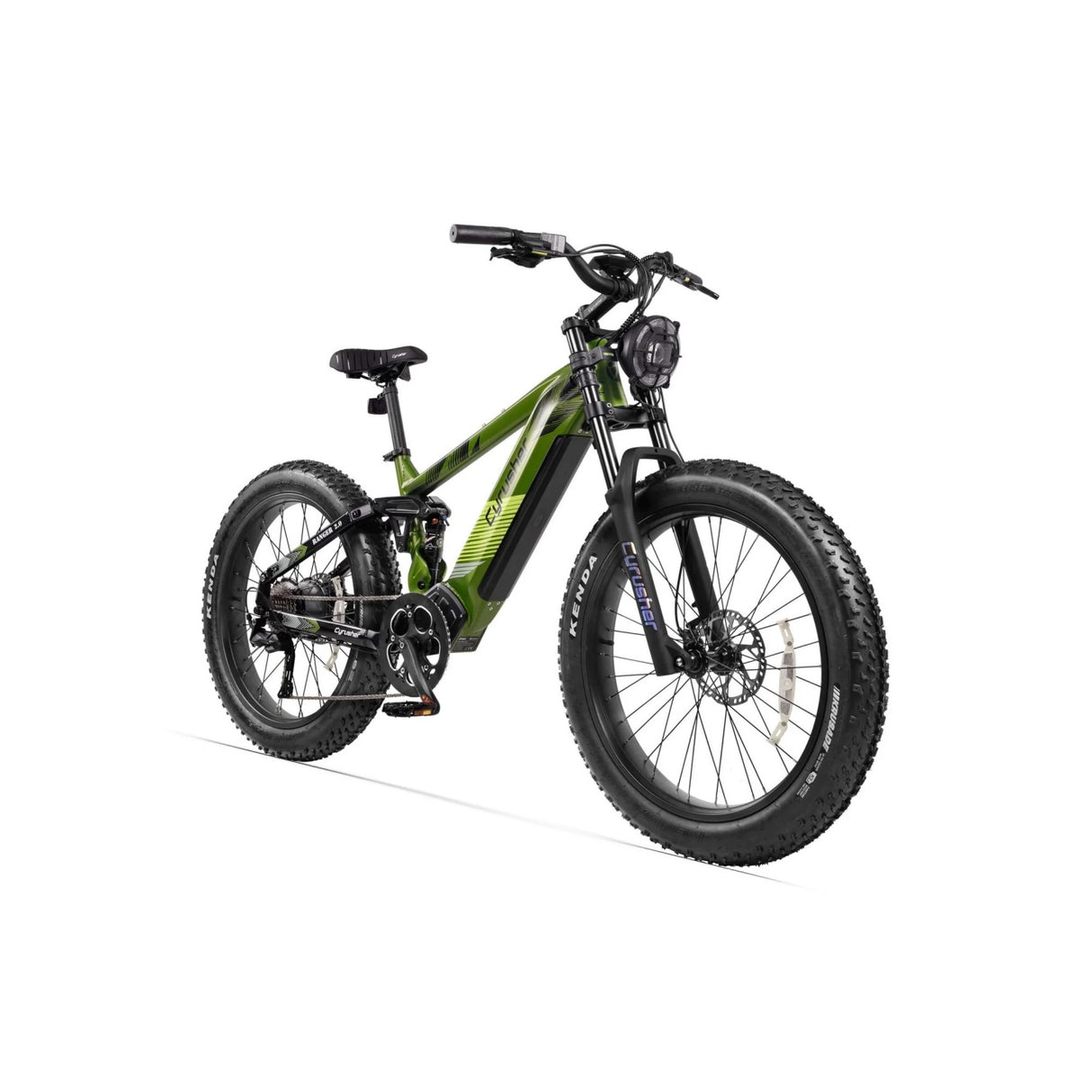 CYRUSHER Ranger 2.0 26 Zoll Mountain All Terrain Federung Elektrofahrrad 250W Motor 52V 20Ah Batterie