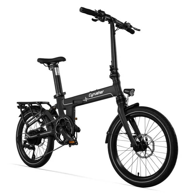 CYRUSHER Sonder 20" Fatbike Elektrofahrrad mit Federung und Faltfunktion 250W Motor 48V 10Ah Batterie