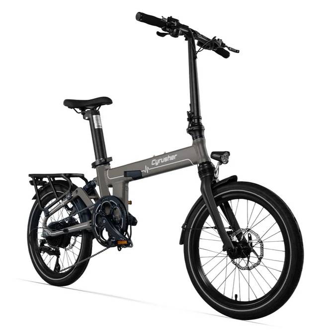 CYRUSHER Sonder 20" Fatbike Elektrofahrrad mit Federung und Faltfunktion 250W Motor 48V 10Ah Batterie