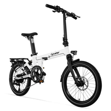 CYRUSHER Sonder 20" Fatbike Elektrofahrrad mit Federung und Faltfunktion 250W Motor 48V 10Ah Batterie