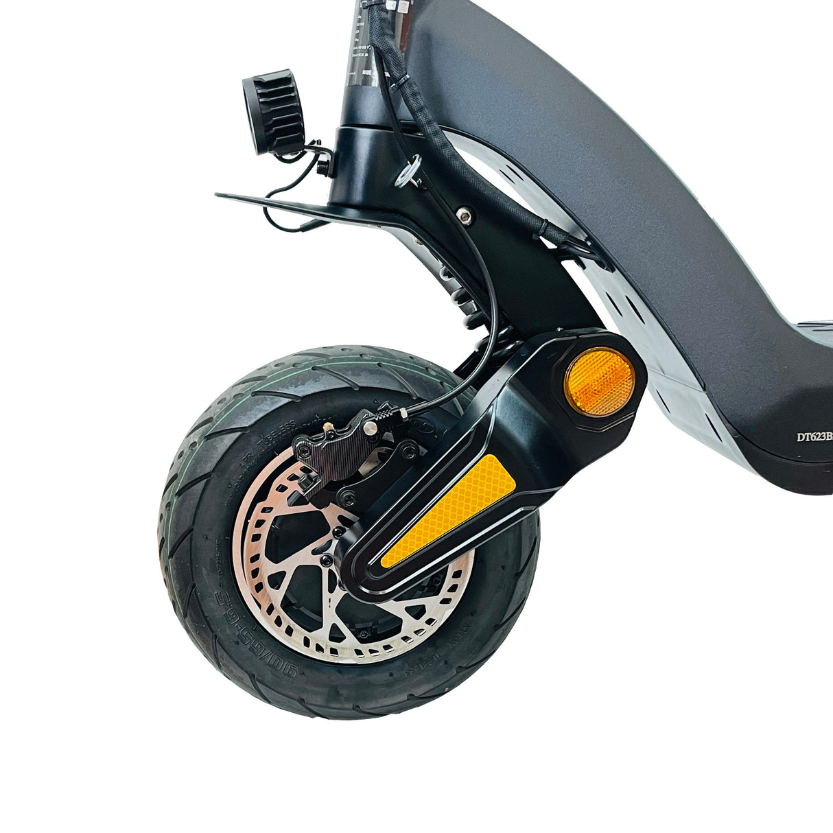 Patinete eléctrico todoterreno DRIVETRON DT06 de 11 pulgadas, 1200 W x 2, motor dual, batería de 60 V y 23,4 Ah
