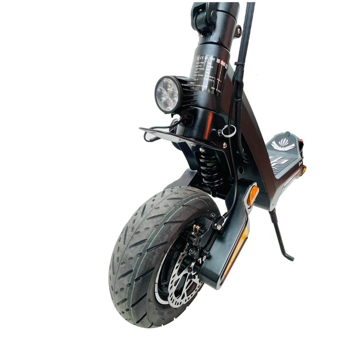 Patinete eléctrico todoterreno DRIVETRON DT06 de 11 pulgadas, 1200 W x 2, motor dual, batería de 60 V y 23,4 Ah
