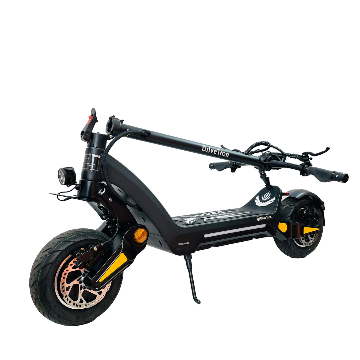 Patinete eléctrico todoterreno DRIVETRON DT06 de 11 pulgadas, 1200 W x 2, motor dual, batería de 60 V y 23,4 Ah