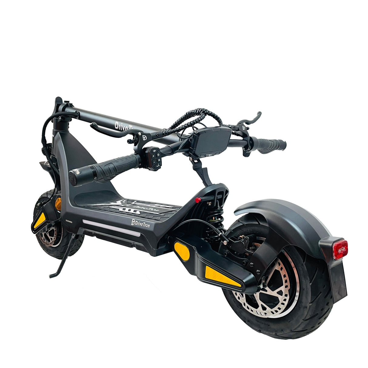 Patinete eléctrico todoterreno DRIVETRON DT06 de 11 pulgadas, 1200 W x 2, motor dual, batería de 60 V y 23,4 Ah