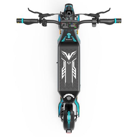 DRIVETRON DT06 Roller Aufkleber (Blau+Cyan)