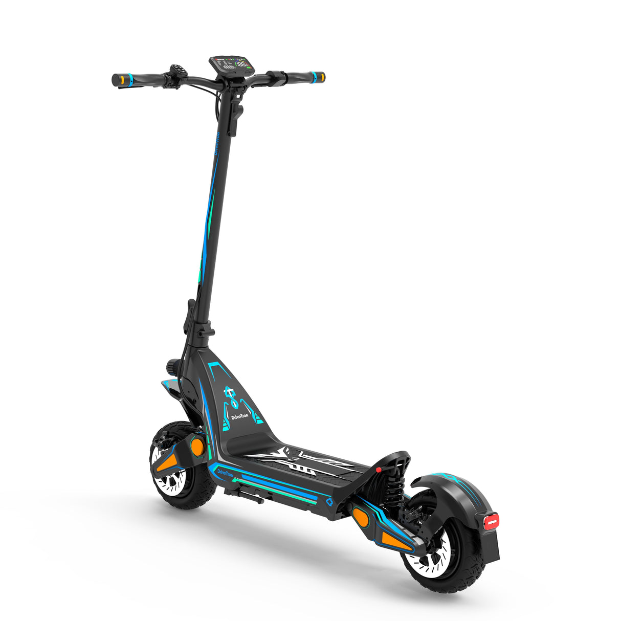 DRIVETRON DT06 Roller Aufkleber (Blau+Cyan)