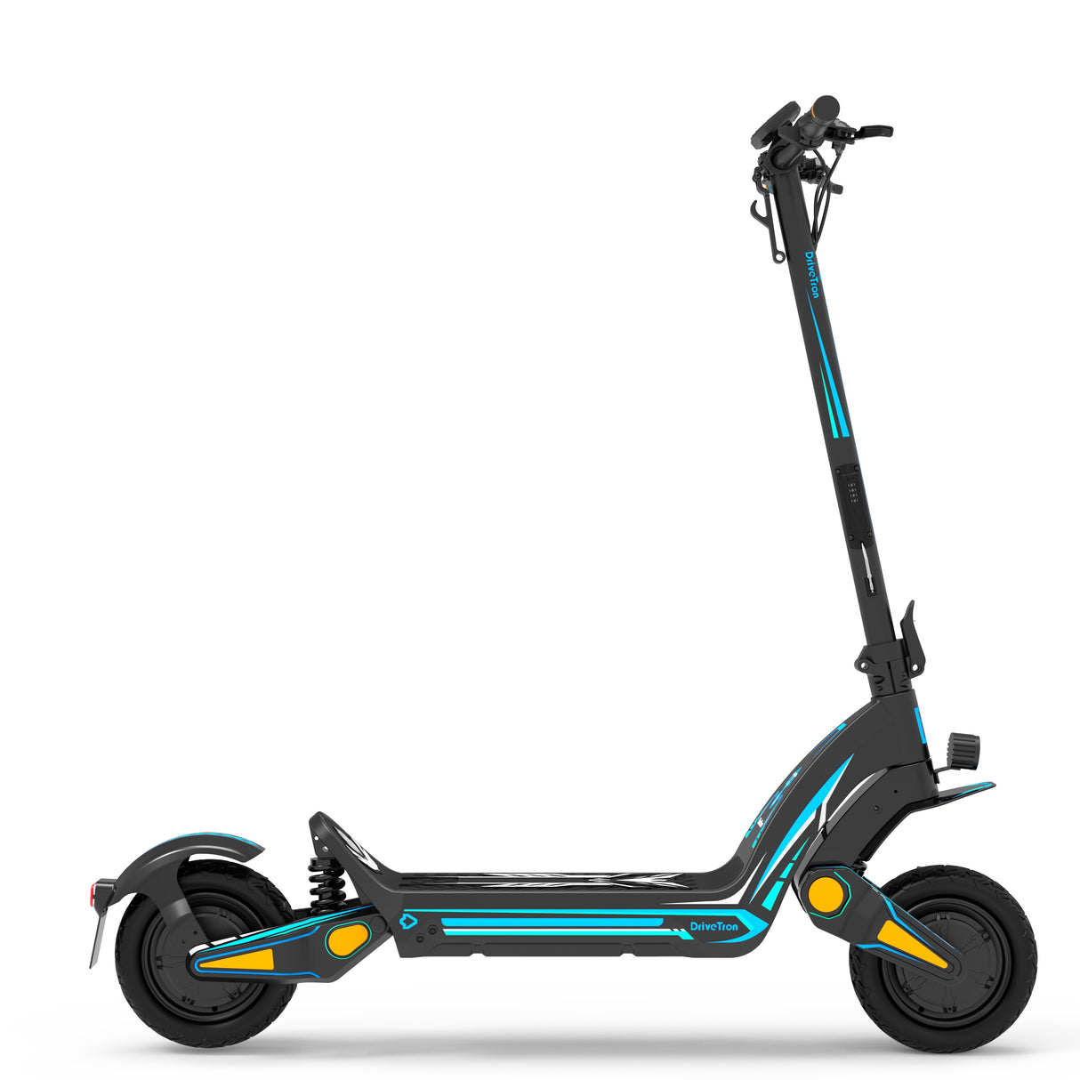 Patinete eléctrico todoterreno DRIVETRON DT06 de 11 pulgadas, 1200 W x 2, motor dual, batería de 60 V y 23,4 Ah