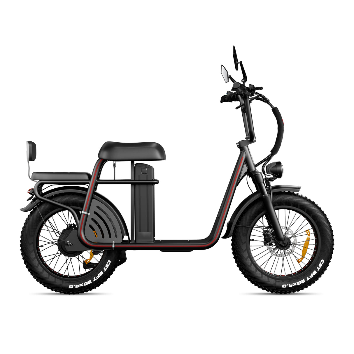 DRVETION ET20 20" City-Elektrofahrräder 1000W Motor 48V 15Ah/20Ah Batterie