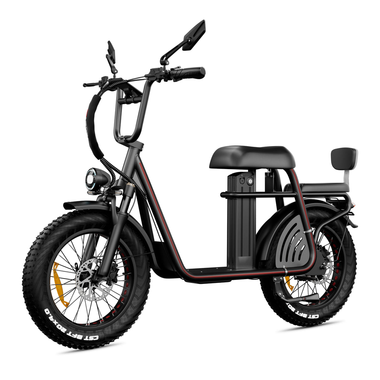 DRVETION ET20 20" City-Elektrofahrräder 1000W Motor 48V 15Ah/20Ah Batterie