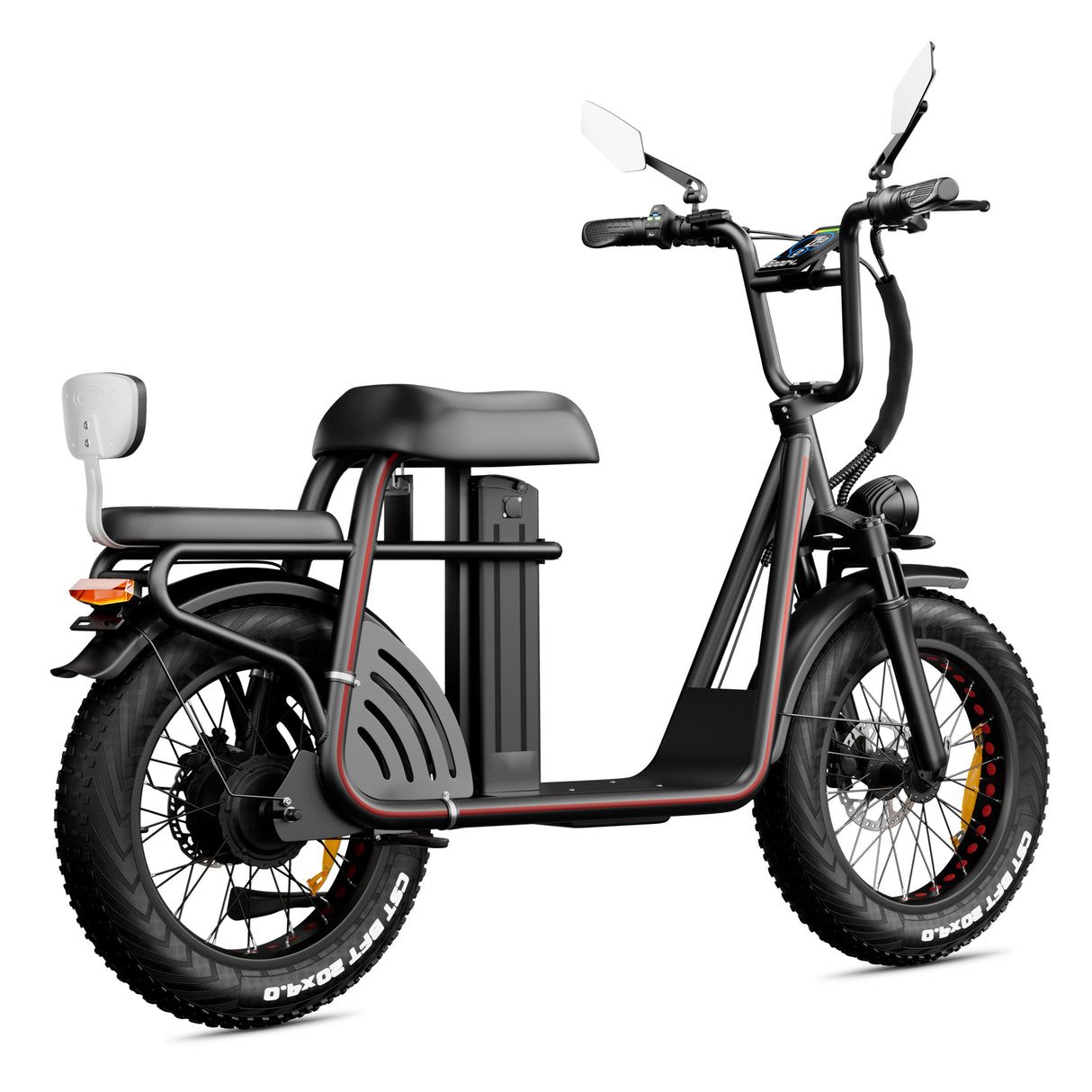 DRVETION ET20 20" City-Elektrofahrräder 1000W Motor 48V 15Ah/20Ah Batterie