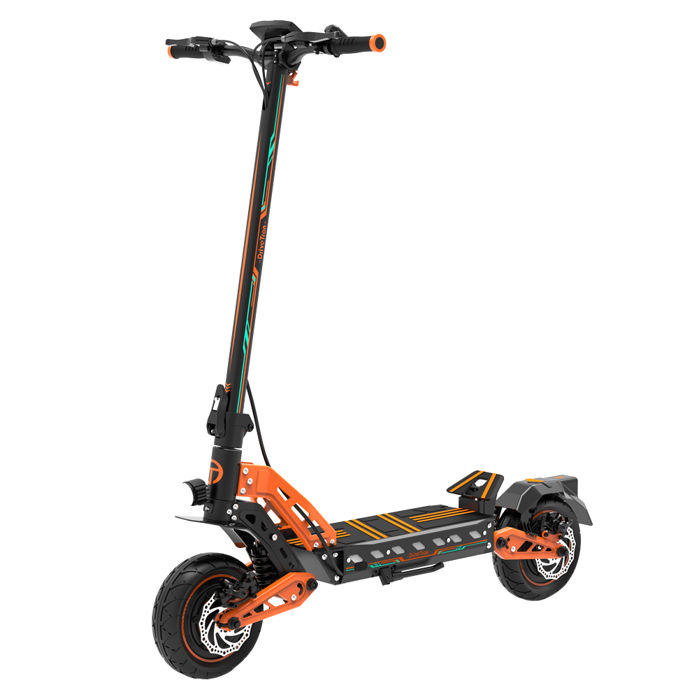 DRIVETRON DT10 10" Off-Road Electric Scooter Doppelmotor 1000W*2 48V 20.8Ah Batterie