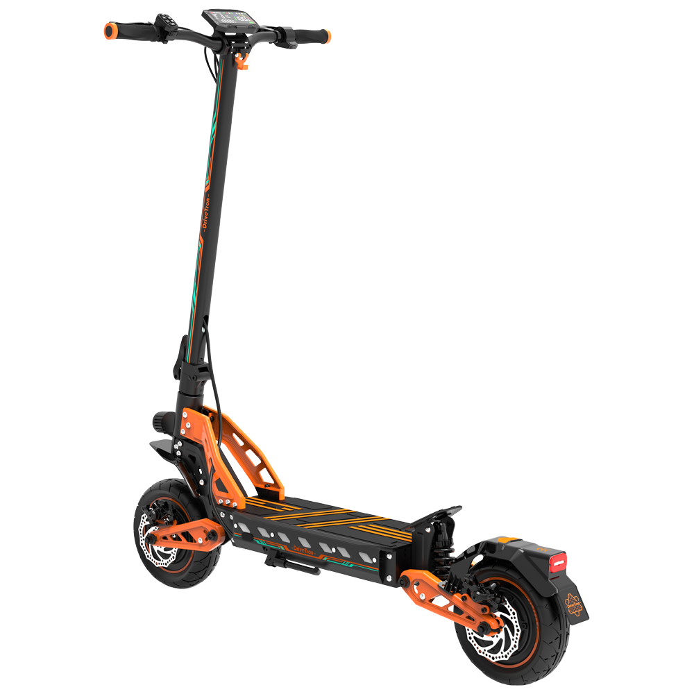 DRIVETRON DT10 10" Off-Road Electric Scooter Doppelmotor 1000W*2 48V 20.8Ah Batterie