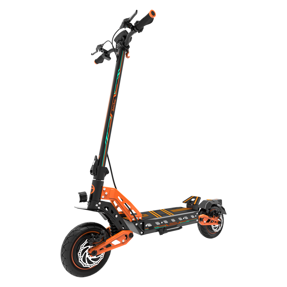 DRIVETRON DT10 10" Off-Road Electric Scooter Doppelmotor 1000W*2 48V 20.8Ah Batterie