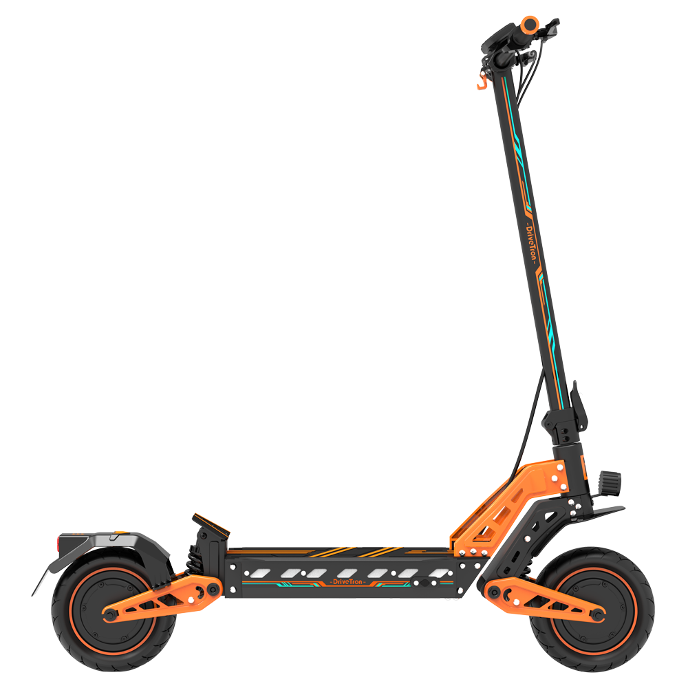 DRIVETRON DT10 10" Off-Road Electric Scooter Doppelmotor 1000W*2 48V 20.8Ah Batterie