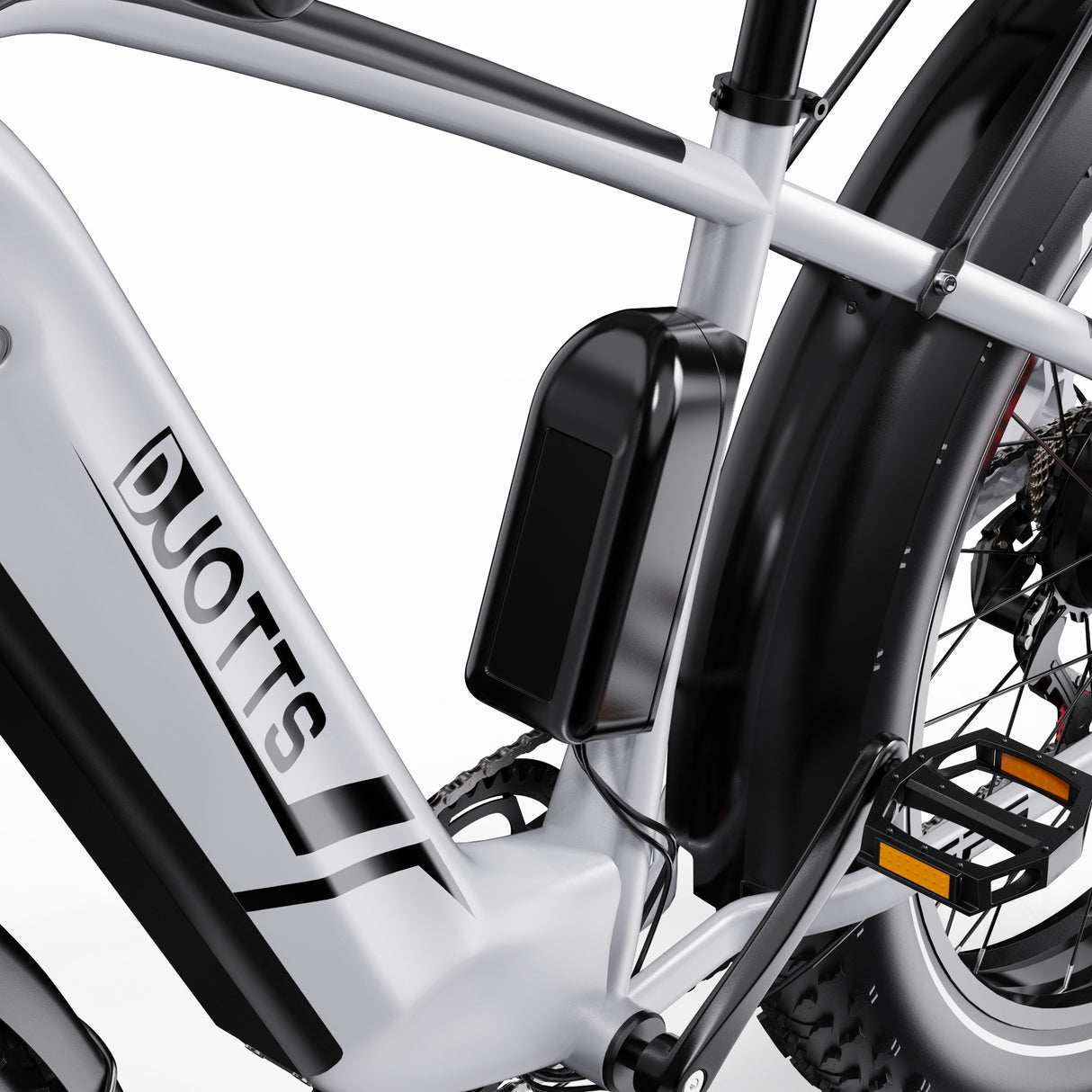 Bicicleta de montaña eléctrica DUOTTS F26 de 26 pulgadas, motor de 750 W x 2, batería de 48 V y 20 Ah