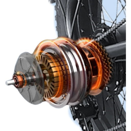 EMOKO C99 20" Retro Elektrofahrrad mit 250W Motor und 48V 20Ah batterie