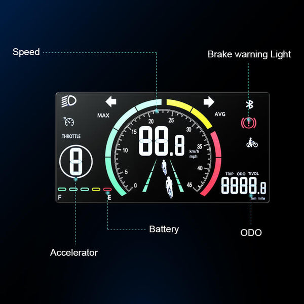 EMOKO C99 20" Retro Elektrofahrrad mit 250W Motor und 48V 20Ah batterie
