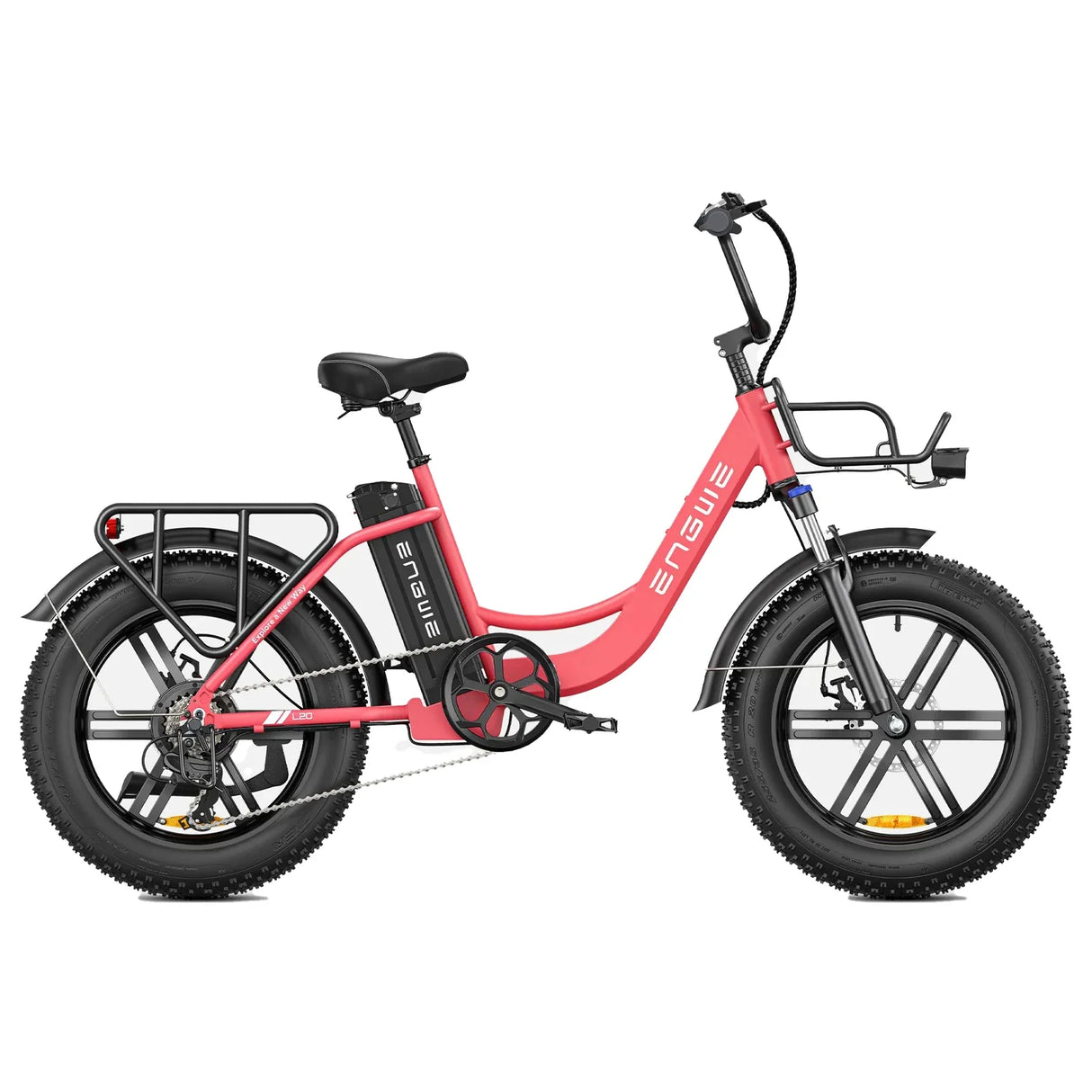 Bicicleta eléctrica ENGWE L20 de 20 pulgadas con cuadro de cambios, motor de 250 W, batería de 48 V y 13 Ah