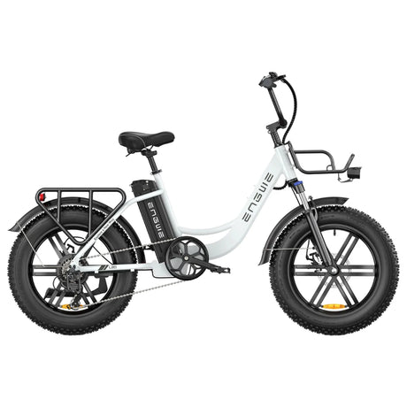Bicicleta eléctrica ENGWE L20 de 20 pulgadas con cuadro de cambios, motor de 250 W, batería de 48 V y 13 Ah