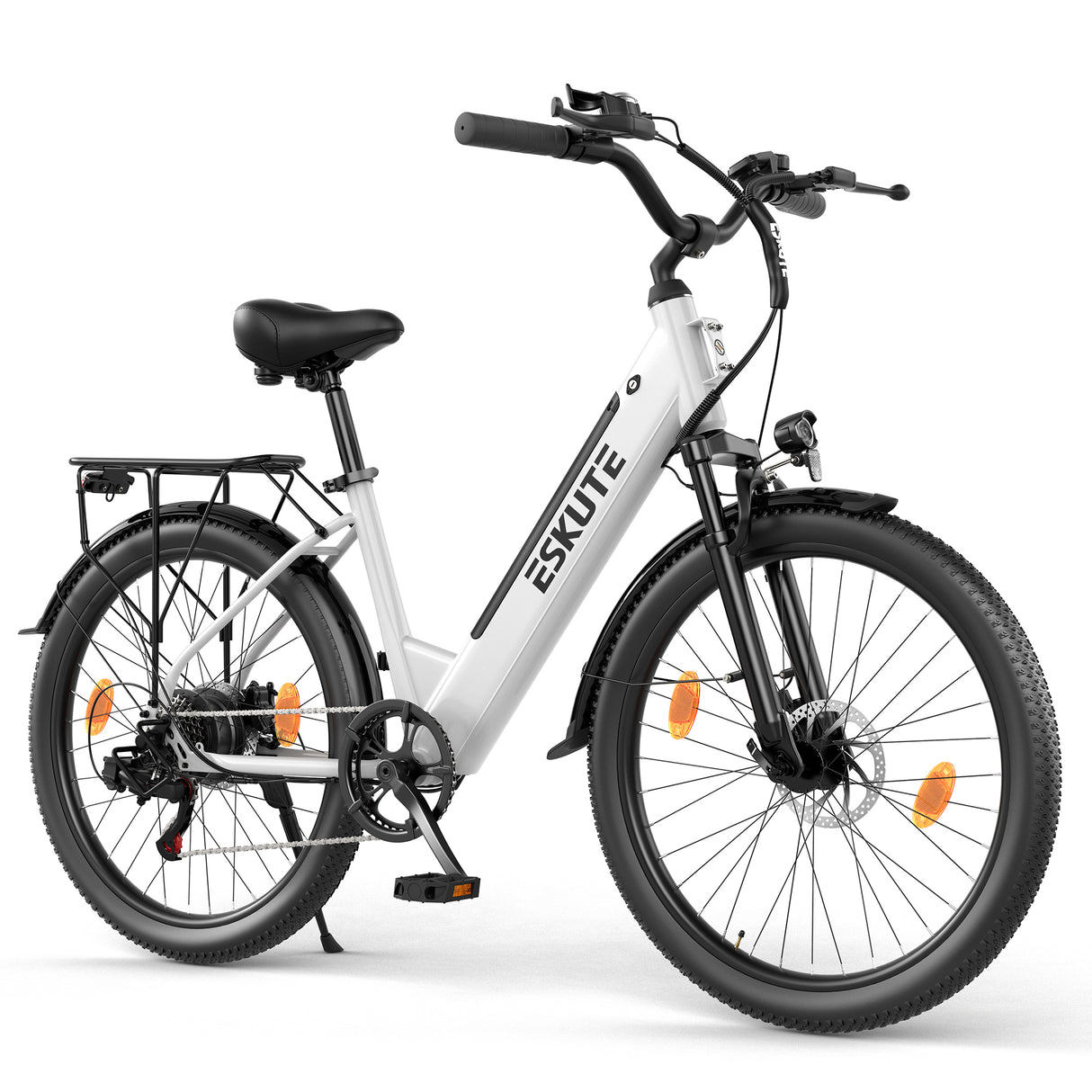ESKUTE C100 Plus 26" Pendler-Elektrofahrrad 250W Motor 36V 13Ah Batterie