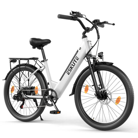 ESKUTE C100 Plus 26" Pendler-Elektrofahrrad 250W Motor 36V 13Ah Batterie