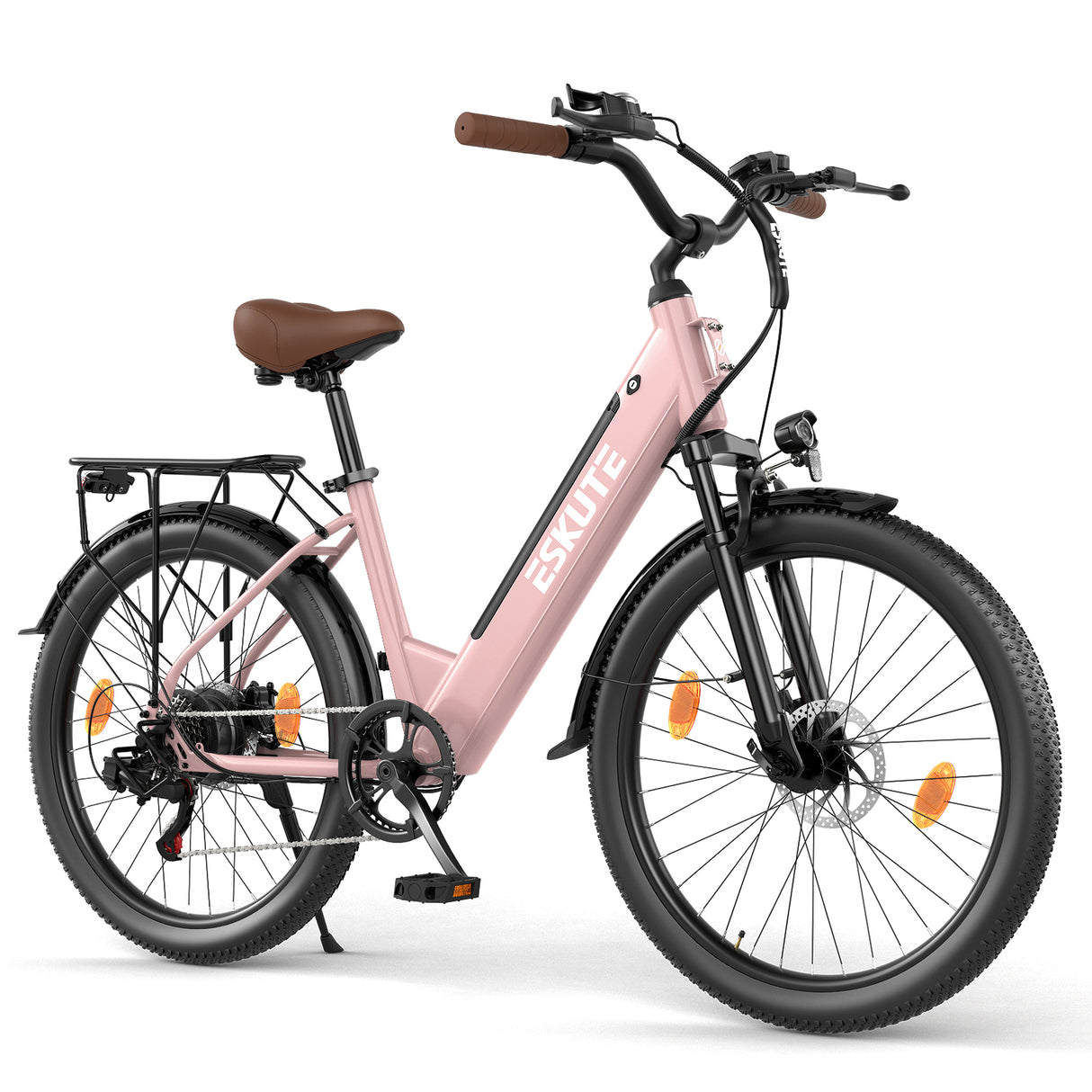ESKUTE C100 Plus 26" Pendler-Elektrofahrrad 250W Motor 36V 13Ah Batterie