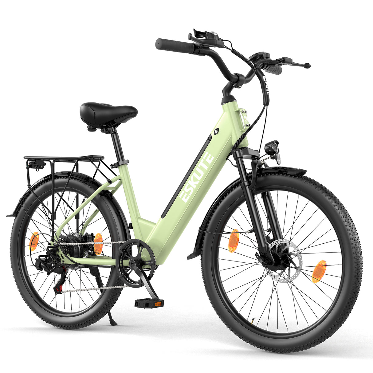 ESKUTE C100 Plus 26" Pendler-Elektrofahrrad 250W Motor 36V 13Ah Batterie