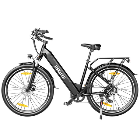 ESKUTE Polluno Plus 26"/28" City-Elektrofahrrad Mit Drehmomentsensor 250W Motor 36V 20Ah Batterie
